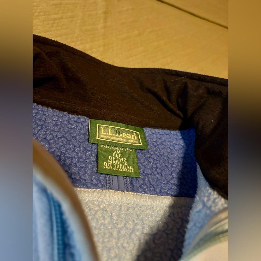 LL Bean Fleece Jacket - Picture 3 of 6